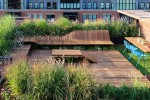 Residential space landscape upgrade high-end apartment roof garden