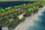 Landscape improvement of rivers and levees