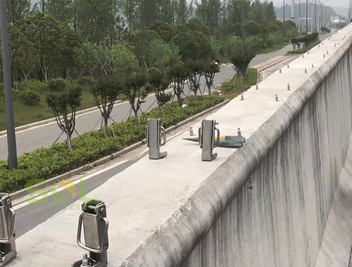 Viaduct installation process