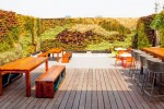 Building greening and landscape upgrading roof plant wall