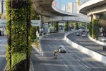 Landscape improvement of viaduct