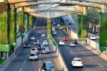 Landscape improvement of overpass