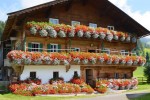 Tourism town landscape upgrade the balcony garden of guest house