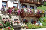 Tourism town landscape upgrade the balcony garden of guest house
