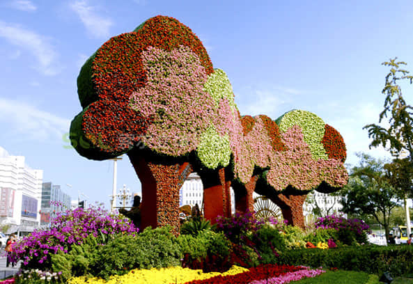 Road landscape improvement