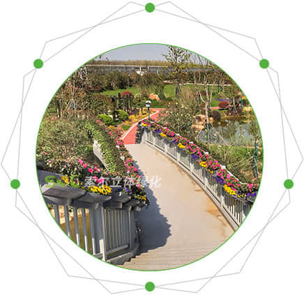 Characteristics of pedestrian overpass greening