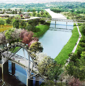Modular embankment greening